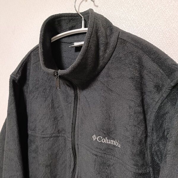 コロンビア Columbia フリース ジャケット ブラック 黒色 メンズ L