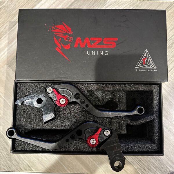 MZS 6段調整 クラッチブレーキレバー バイク用