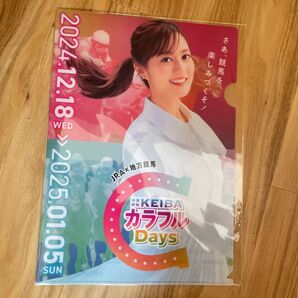 クリアファイル 生田絵梨花 JAR×地方競馬 新品未使用品 クリアファイル