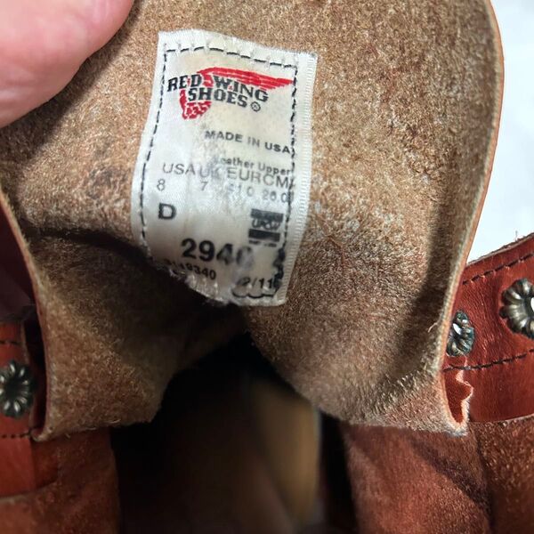 【廃盤 】レッドウイング 2940 サイズ:8D REDWING