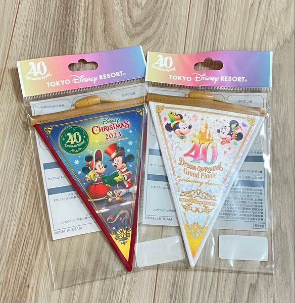 【新品未使用】ディズニー ガーランド クリスマス グランドフィナーレ 2点セット