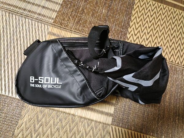 B-SOUL サドルバッグ ロードバイク マウンテンバイク グラベルロード 大容量 防水
