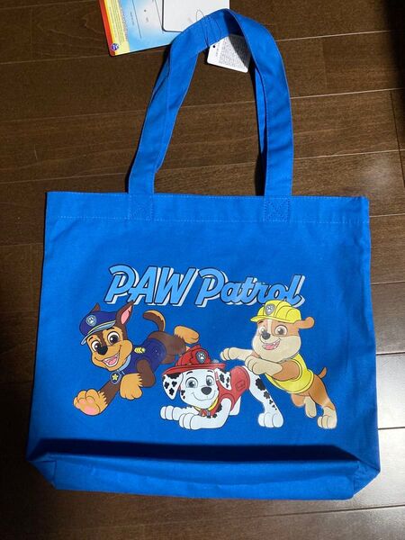 パウパト パウパトロール 手提げ トートバッグ エコバッグ 登園バッグ 旅行バッグ キャラクター 子ども
