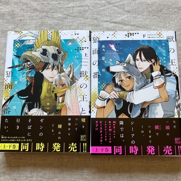 「獣の王と狼面の番 上下」奥田枠