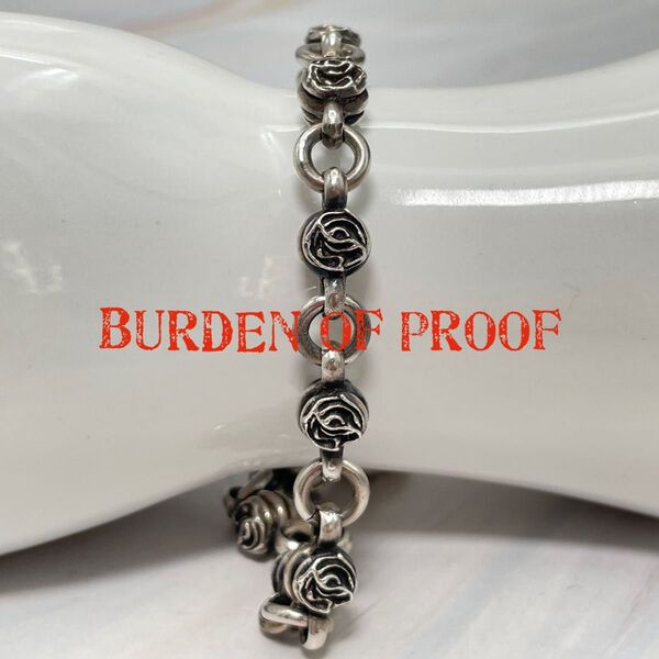 BURDEN OF PROOF バーデンオブプルーフ SV925 ブレスレット