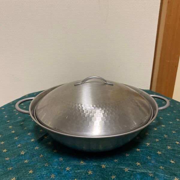 TKSステンレス寄せ鍋兼用しゃぶ鍋 27cm 3.0L日本製IH・ガス火対応 両手鍋