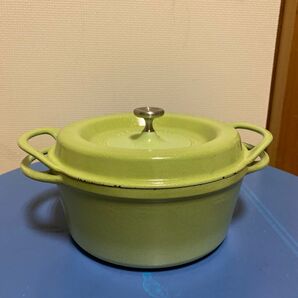 VERMICULAR鋳物ホーロー鍋 22cm パールグリーン無水調理オーブン対応 バーミキュラ