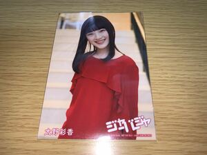 AKB48 ジャーバージャ 通常盤 生写真 太野彩香 NGT48