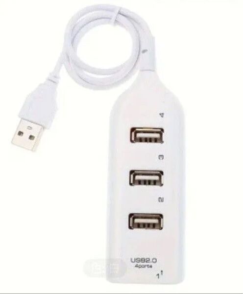 ☆ 高速USBハブ4ポートUSB ×2個&充電コードまとめ買い