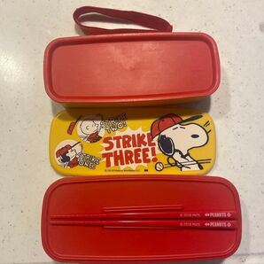 スヌーピー お弁当箱 野球 ストライク