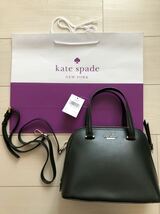 新品 人気 半額以下 ケイトスペード kate spade ハンドバッグ カーキ_画像1