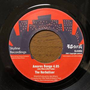 即決 (7inch) The Herbaliser / Amores Bongo / Bongo Boom - Latin, Funk, Breaks EP