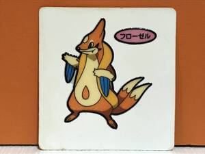 ポケットモンスター ポケモン デコキャラシール フローゼル ポケモンパン ステッカー 任天堂 pokemon グッズ 80