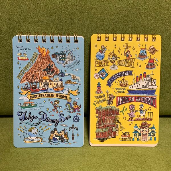 メモ帳 ディズニー 2個セット