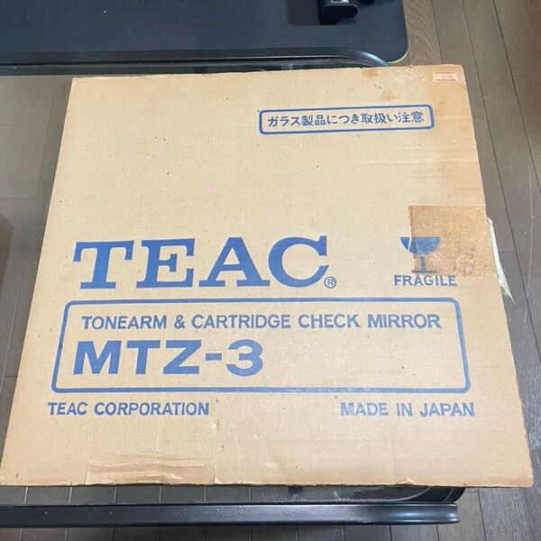TEAC MTZ-3 Tonearm&Cartridge Check Mirror ティアック チェック用ミラー レコード LP