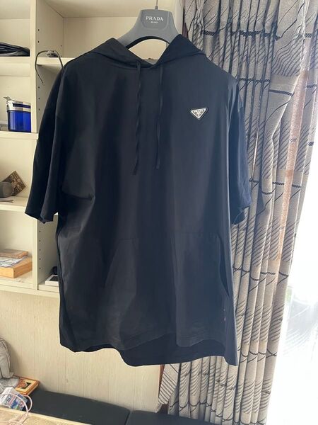 PRADA プラダ ナイロン 半袖パーカー