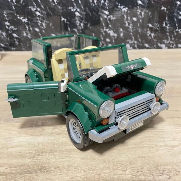 ミニ ミニクーパー LEGO 互換MOC テクニック 組み立て済み
