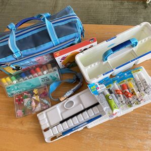 お値下げ 絵の具セット 水彩 中古 補充