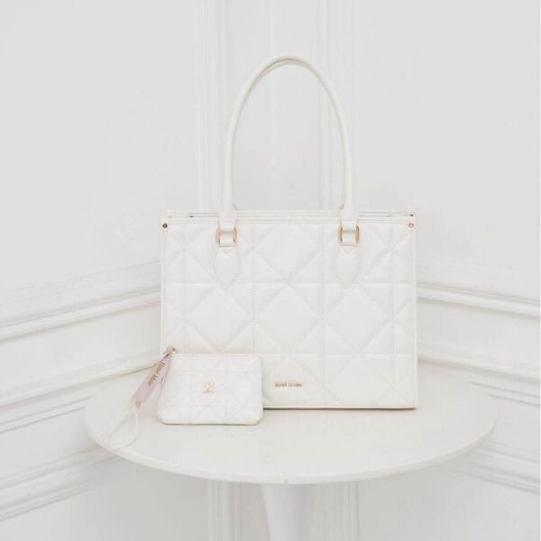 rose muse quilting tote M