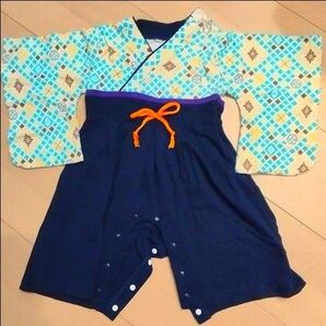 袴ロンパース お食い初め ベビー 初節句 和服 子供 着物