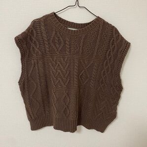 アルシーヴ ニットベスト
