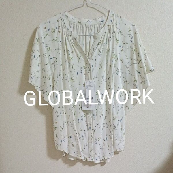 GLOBALWORK カットソー 花柄