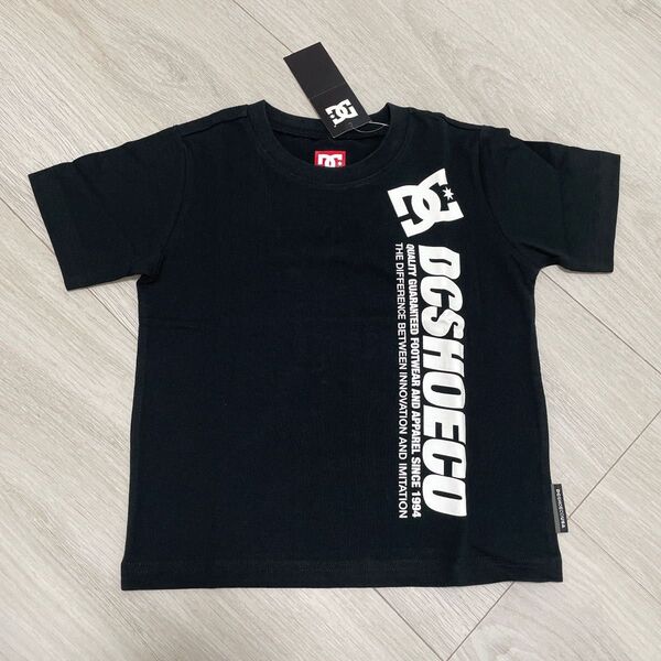 110cm 半袖Tシャツ 黒 ディーシーシューズ DCShoes