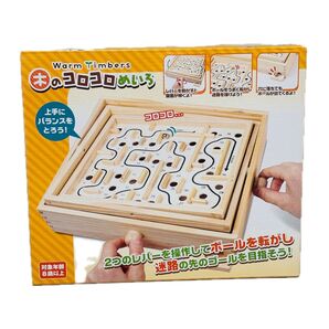 木のコロコロめいろ 知育玩具 木のおもちゃ