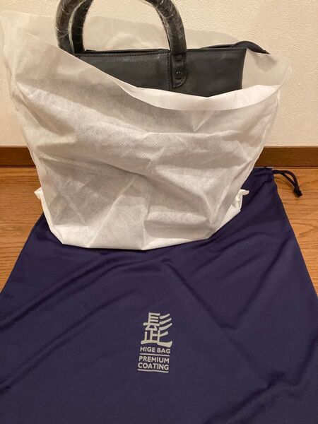 ハーベストレーベル髭バック トートバッグ