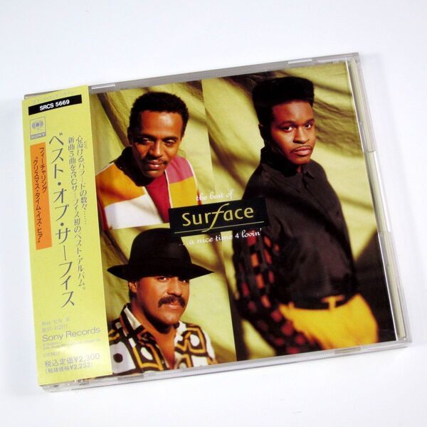 SURFACE / THE BEST OF ...A NICE TIME 4 LOVIN' SRCS-5669 1991年 国内盤