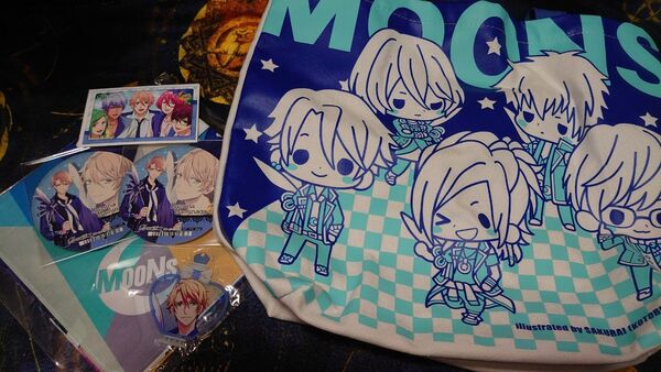 【B-PROJECT】MooNs 原画 ステッカー トートバッグ 他 まとめ売り