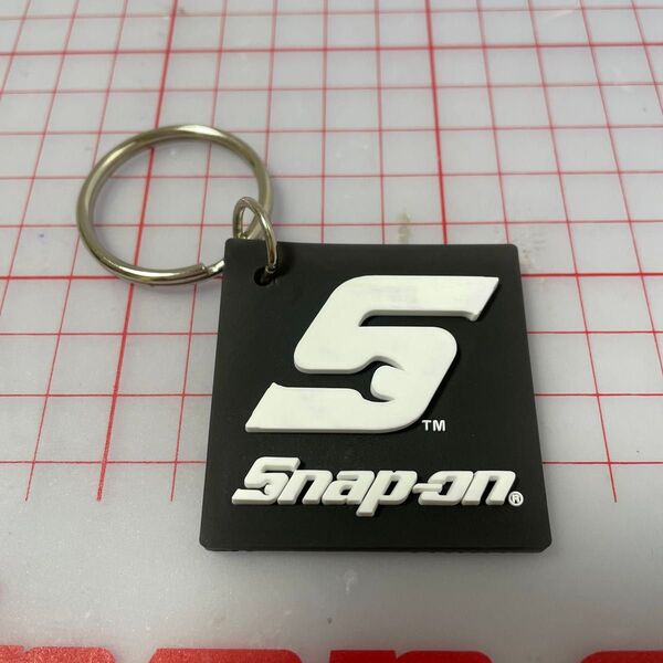 Snap-on ☆スナップオン ラバー製キーホルダーBLACK