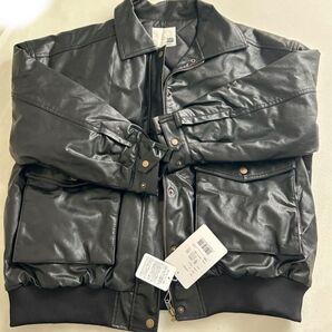 JaVa/フェイクレザージャケット