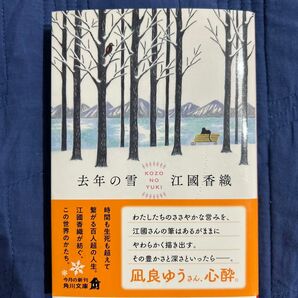 去年の雪