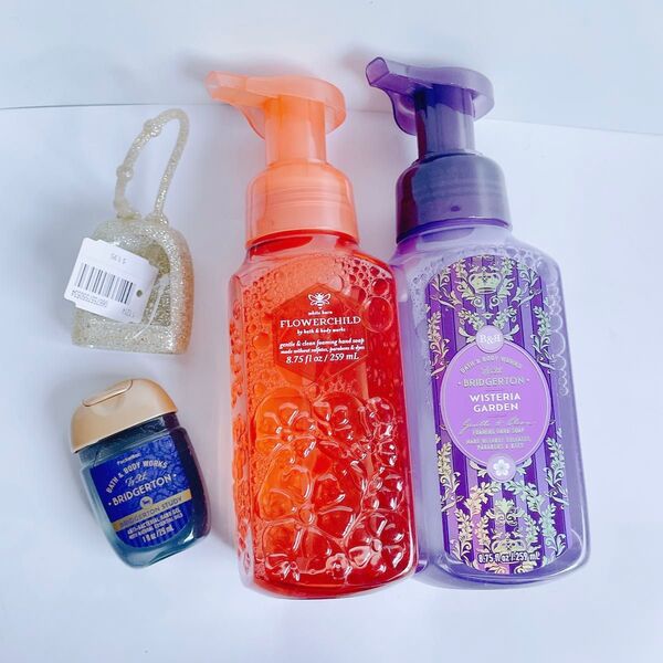 バスアンドボディワークス 豪華4点セット ハンドソープ ハンドジェル サニタイザー ホルダー