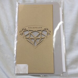 席次表 6枚 表紙カバー ブライトカラット