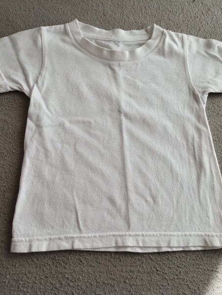 Tシャツ 白 ホワイト 100cm