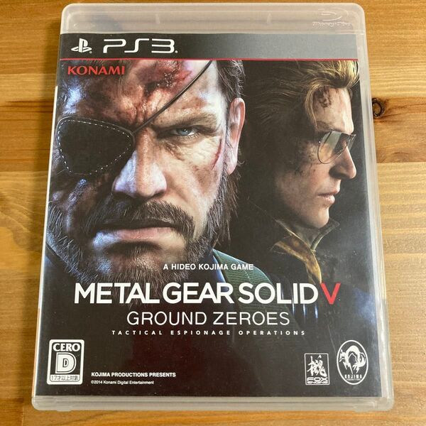 PS3 メタルギア ソリッド V グラウンド・ゼロズ METAL GEAR SOLID 5 GROUND ZEROES MGS5