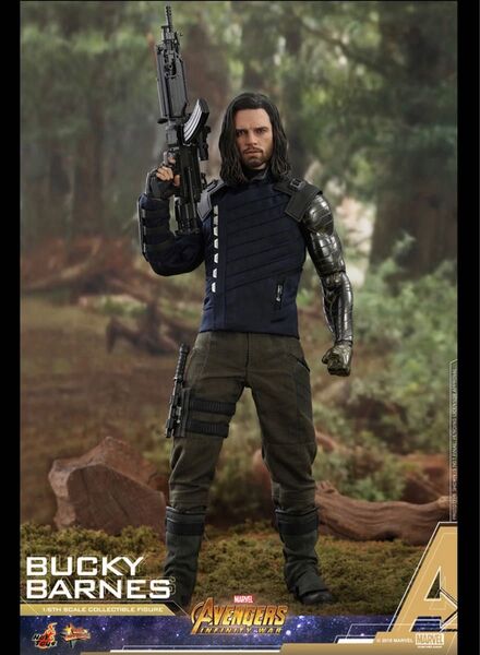 ホットトイズ バッキー・バーンズ hottoys ウィンターソルジャー