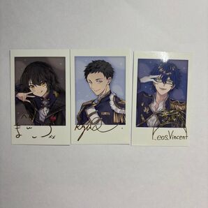 チェキ にじさんじ5周年グッズ ましろ爻 社築 レオスヴィンセント