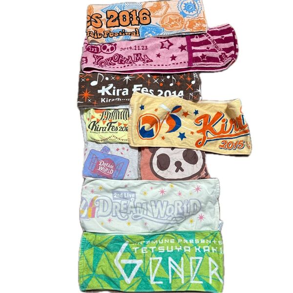 kiramune キラフェス タオル Tシャツ Mサイズ 柿原徹也 岡本信彦