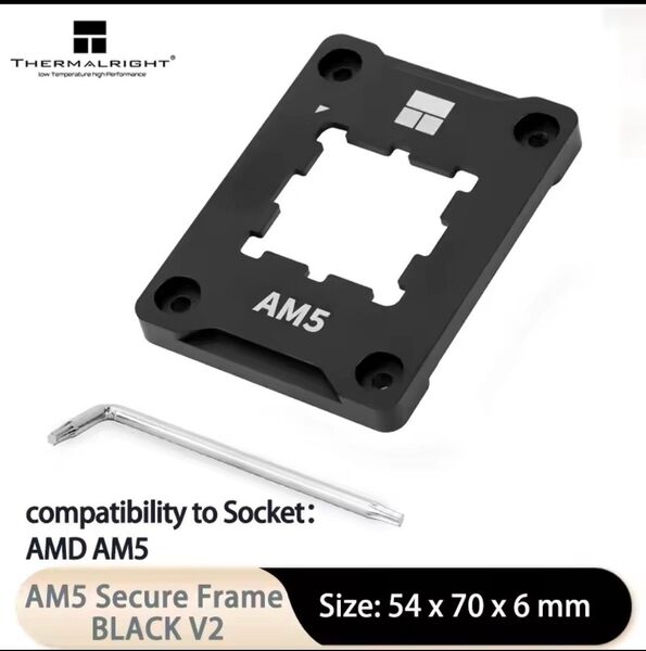 新品 Thermalright Secure Frame V2 AM5 黒 サーマルライト