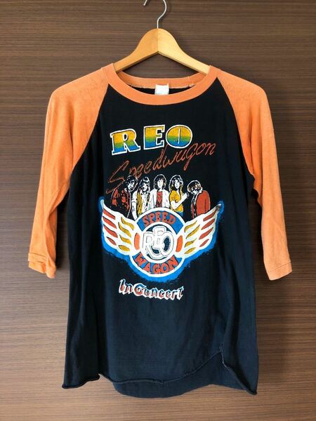 80's パキスタン綿 REO SpeedwagonバンドTシャツ