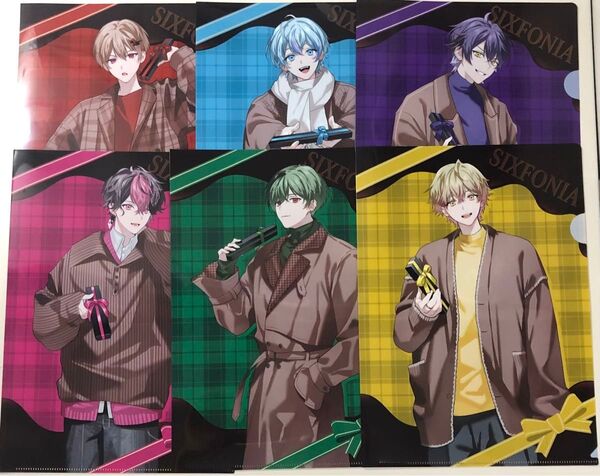 シンフォニアA4クリアファイル 全種類コンプリート セブンイレブン限定