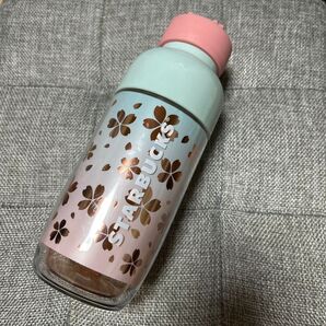 美品! スターバックスSAKURA ボトル シリコンリッドシャイニーフラワーズ桜414ml