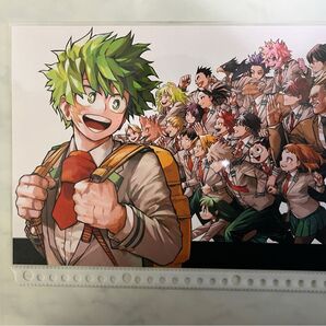 僕のヒーローアカデミア 最終回カラー扉絵 B5サイズ