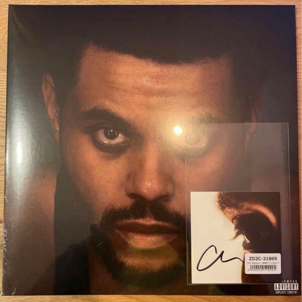 The Weeknd Hurry Up Tomorrow LP レコード サインカード
