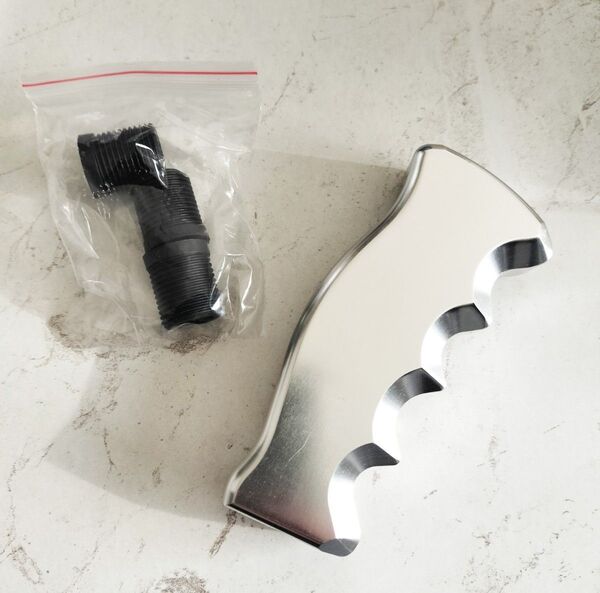 シフトノブ シフトレバー グリップ ギア ノブ レバー 握りやすい シルバー 車内アクセサリー インテリア カスタム かっこいい