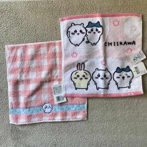 ちいかわ ハチワレ うさぎ ハンドタオル プレゼント用袋付き