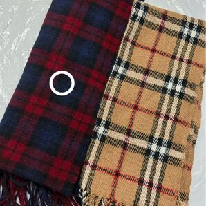 チェック マフラー